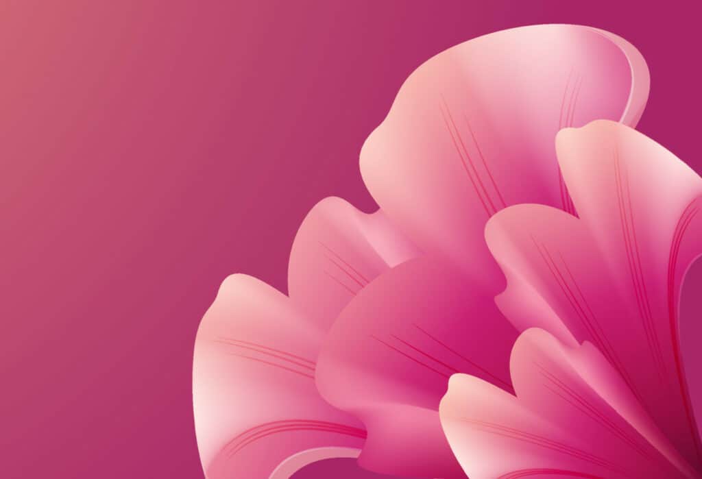 The Business Benefits of Upgrading to Windows 11 vecteezy pink flower shapes on a pink background 3d trendy modern 5658432 1024x699